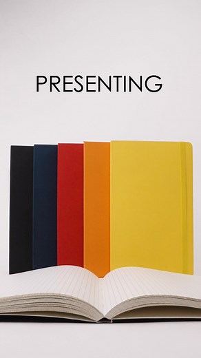 A5 notebook for everyday notes, thoughts, and ideas—compact, simple, and reliable. | Mypaperclip