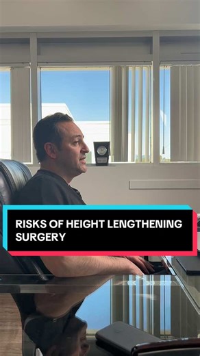 Dr. M. shares info about the risks of Height Lengthening surgery #tiktok #risks #heightlengthening #surgery #taller