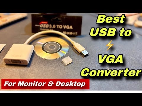 Best USB to VGA Coverter | Best USB 3.0 to VGA Coverter for desktop & monitor | cheap & best price