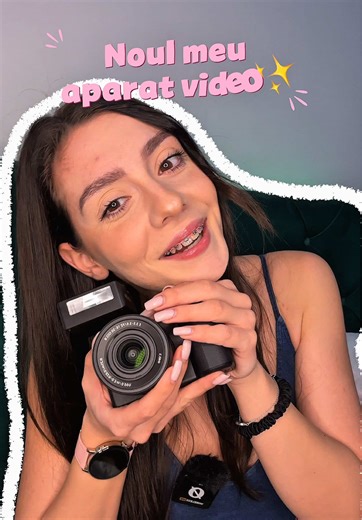 Unboxing la noua mea achiziție✨ Follow me pentru ca urmează content drăguț💕 #sony #videocamera #unboxing