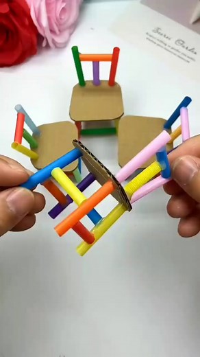 Create Your Own Rainbow Chair with This Handmade Craft Tutorial