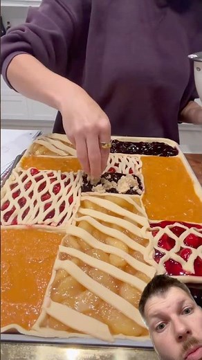 Everyone’s Favorite Pie! 🥧 🎃🍒#crumble #cherry #apple #blueberry from Domenique Functional Foods