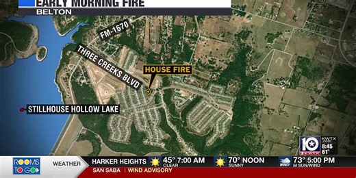 Crews respond to early-morning house fire, save home from total loss