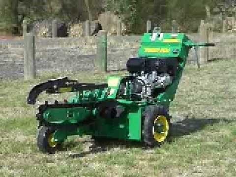 Irrigation trencher DEMONSTRATION