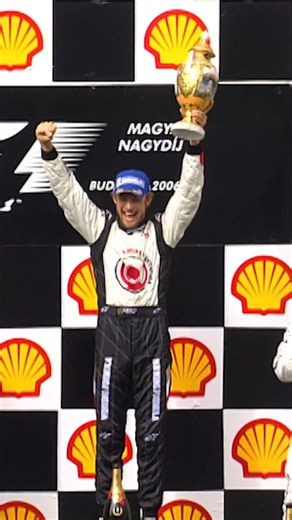An incredible maiden win in 2006 for Jenson Button! 🇭🇺🏆 #F1 #Formula1 #HungarianGP | F1