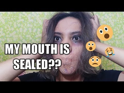 Halloween Makeup - Mouthless/No Mouth Makeup