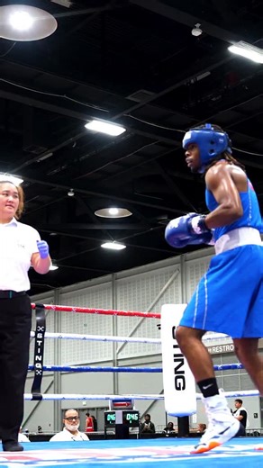 An absolute battle in today’s Bell to Bell feature, presented by @gobellbanks. Columbus, Ohio’s Nehemiah Pee moves on to the Elite Male 143 lbs finals on Saturday! | USA Boxing