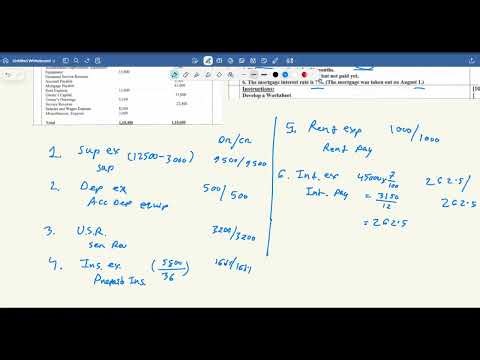 Worksheet in Accounting (Part 2) | Lecture 12 | Financial & Managerial Accounting