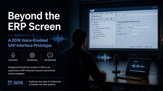 A 2016 Voice Enabled SAP Interface Prototype | José Antonio Freyre