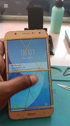Samsung j7 next display replacement done. #smartphone #repair