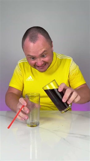 The right way to drink cola 😁 #shorts