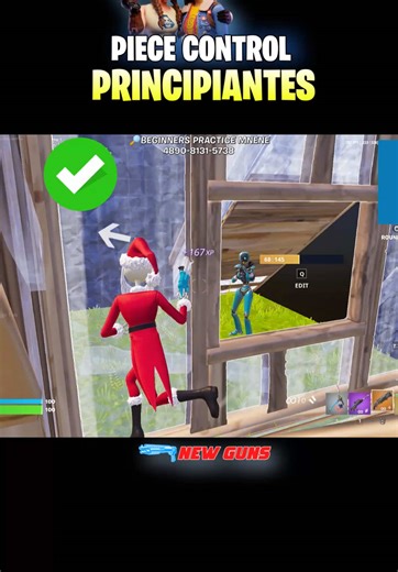 Mapa de Piece Control para Principiantes en Fortnite