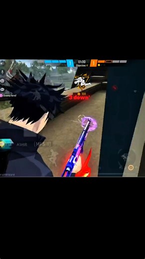 #freefire cs ranked clip 1v4 🎯 clutch fear gameplay no penel 💯#trend