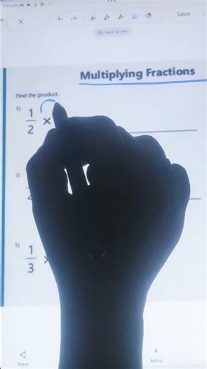 fraction multiplication trick