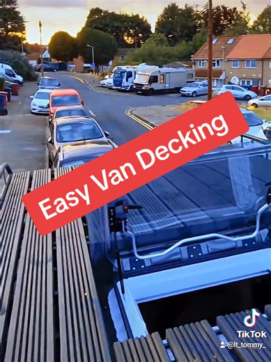 Easy Budget Roof Decking for Volkswagen LT35 Campervan