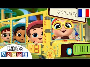 Les Roues de l’Autobus - Comptines pour Bébé | Little Angel Français