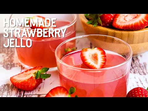 Homemade Strawberry Jello