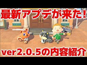 【あつ森】緊急！最新アプデが今日から配信開始！信じられない現象が起こっていたので要確認！【あつまれどうぶつの森】