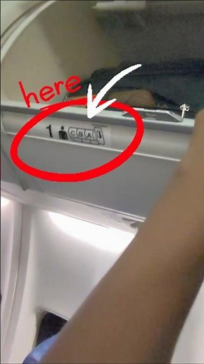 How to Find Your Seat on a Plane ✈️ (Beginner Guide) #firsttimeflying