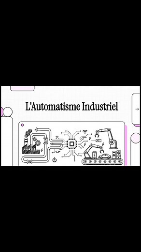 Bref aperçu de l'automatisme industriel. #industrie #tech #mécanique #informatique