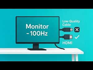 How To Fix Cannot Change Monitor Refresh Rate in Windows 10, 11