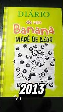 minha coleção do diário de um banana parte 2 #wimpykid #diariodeumbanana