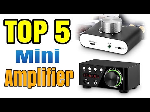 Best Mini Stereo Amplifier With Bluetooth