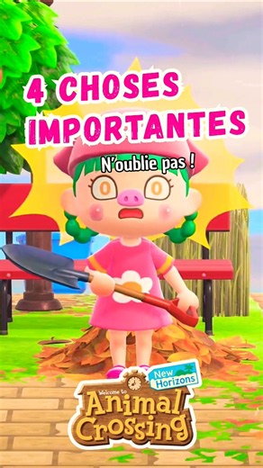 4 ESSENTIAL THINGS TO DO in ANIMAL CROSSING #animalcrossing #acnh #animalcrossingnewhorizons