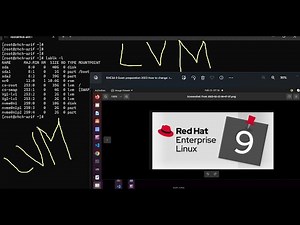 RHCSA 9 Exam preparation 2023 || how to create lvm in linux redhat 9