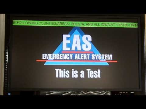 Emergency Alert System Test