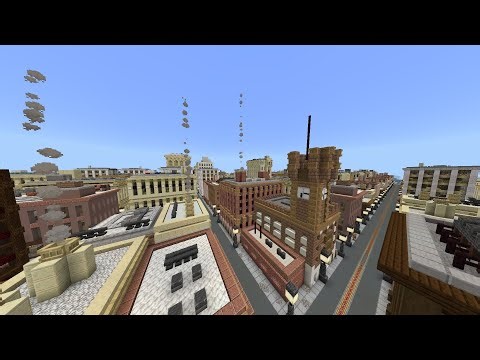 Minecraft Los Angeles in the 1900s Showcase 03