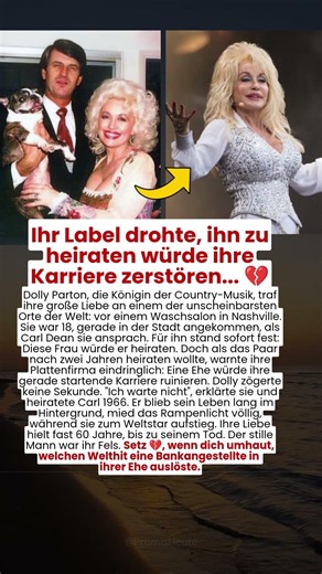 Ihr Label drohte, ihn zu heiraten würde ihre Karriere zerstören... 💔