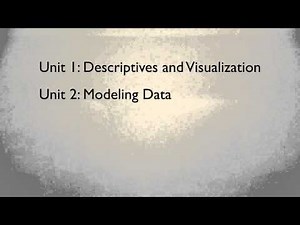 Foundations of Data Analysis | UTAustinX on edX | Course About Video