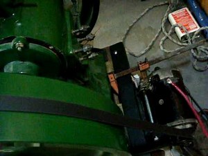 Listeroid with electric starter and DC generator