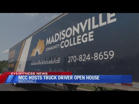 Madisonville Community College hosts open house for CDL course