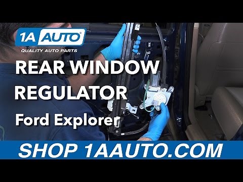 How to Replace Rear Window Regulator 06-10 Ford Explorer