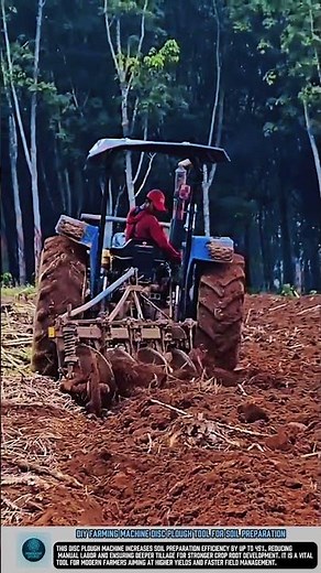 DIY Farming Machine Disc Plough Tool for Soil Preparation