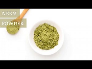 HOW TO MAKE NEEM POWDER WITH NEEM LEAVES | NEEM POWDER FOR FACE & HAIR | Annie’s Space