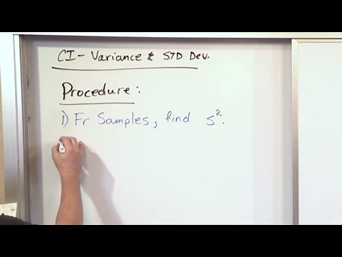 Lesson 5 - Estimating Population Variance, Part 1