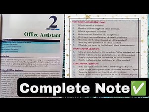 Class-9 Account Chapter 2 All Exercise 2080✅ || "Office Assistant" || CL-9 Account Guide 2080..❤️‍🔥