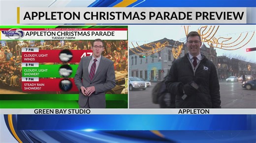 LIVE at 4 p.m. : Appleton Christmas Parade Preview