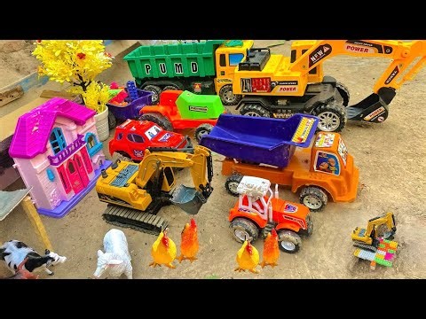 how to make mini tractor with cardboard