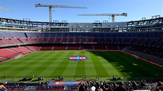 Barcelona unveil new-look Camp Nou to 23,000 fans at test event