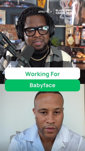 DeVon Franklin gives credit where it’s due. 🙌🏾 On Black Tech Green Money, the Producer and Author continues the conversation with @WillLucas about his excitement as a young executive working for Babyface. He emphasizes that his hunger showed up and that made an impeccable impression. 🎧 Tap in to hear more about DeVon Franklin’s Journey, click the 🔗 in bio! #BlackTechGreenMoney | Afrotech