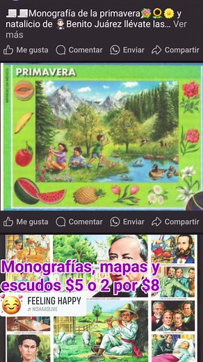 Monografía de la Primavera: Tutorial PDF Imprimible