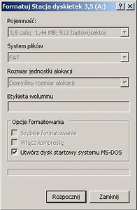 Jak utworzyć "dyskietkę" startową z programem DMDE
