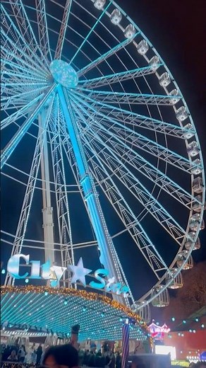 Giant Wheel Winter Wonderland 2025 #hydepark #winterwonderland #giantwheel #bigwheel
