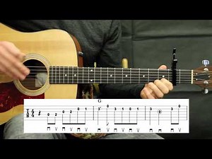 How to play Gold Rush - Guitar Lesson