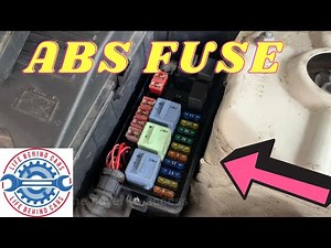 Où se trouve le fusible relatif à l'ABS sur la Mini Cooper?