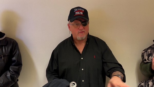 Oath Keepers Founder Stewart Rhodes Confronted By Capitol Worker During Washington Visit